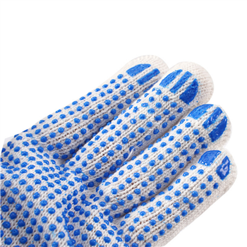 Cotton Gloves With Glue Points