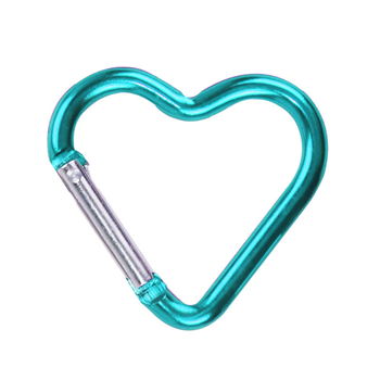 1.73"*1.61" Heart-shaped Carabiner 