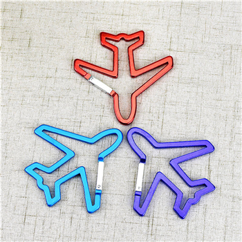 3.3"*3.3" Aircraft-shaped Carabiner 