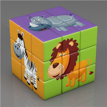 2.24" UV Printed Rubik’s Cube 3x3x3