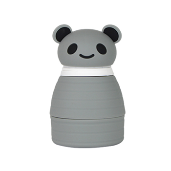 600ml Bear Collapsible Water Bottle
