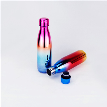 17 oz. Electroplated Glossy Cola Bottle Thermos
