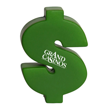 Dollar Sign PU Stress Reliever