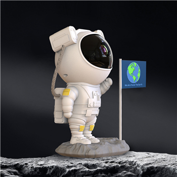 Bluetooth Astronaut Starry Sky Projector w/ National Flag