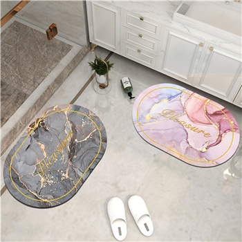 Absorbent Non-Slip Bathroom Mat