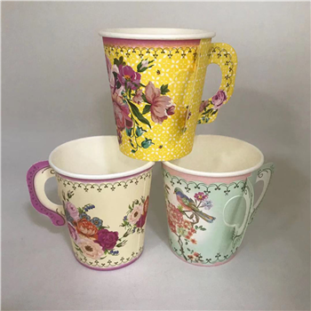 Full color Custom Paper Cup with Handle