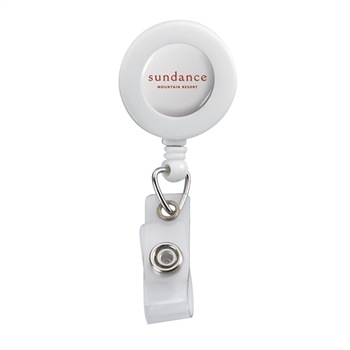 Retractable Badge Reel with Belt Clip