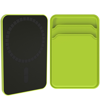 Double Layer Magnetic Wallet Card Holder