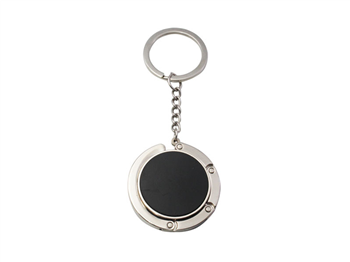 Folding Purse Hanger With Keychain