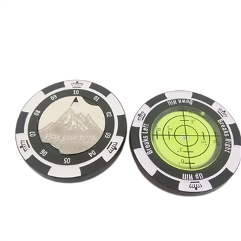 Magnetic Golf Ball Marker with High Precision Green Reading