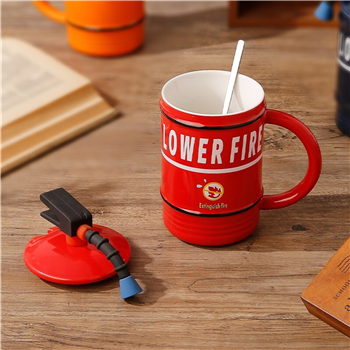 16 oz. Fire Extinguisher Shape Mug