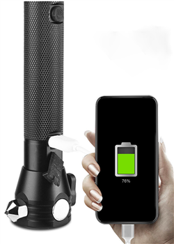 Flashlight With Power Bank