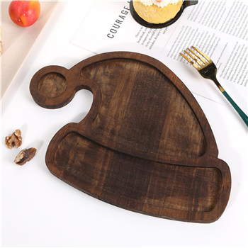 Christmas Wooden Plates