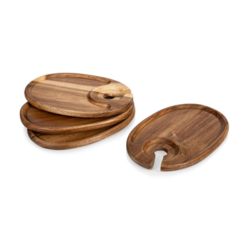 Wood Wine Taster Tray