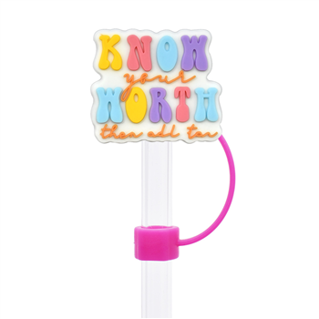 Customizable 2D Straw Topper