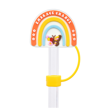 Customizable 2D Straw Topper