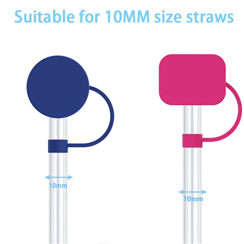 Custom Silicone Straw Topper