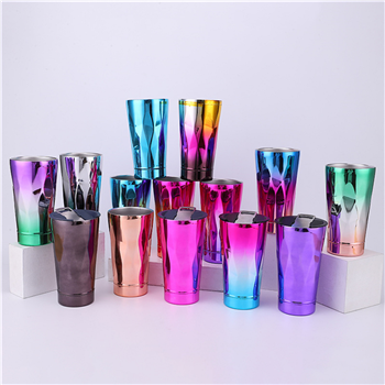 16 oz. Electroplated Diamond Textured Grip Tumbler