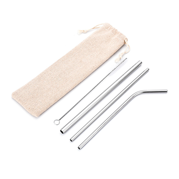 Stainless Steel Straw Set