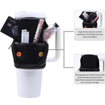 Tumbler Pouch With Charms