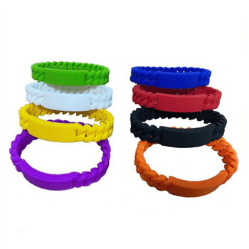 Twisted Silicone Promotional Bracelet