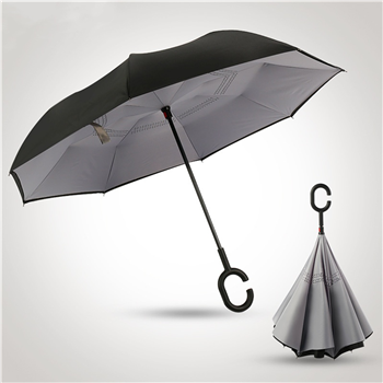 Inverted Umbrella With C Shaped Holder
