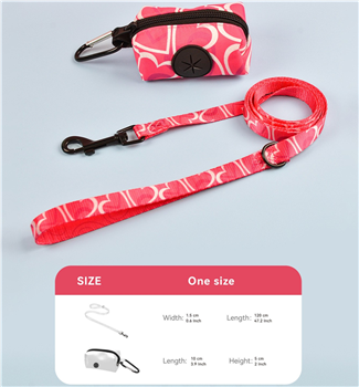 Dog Poop Bag Dispenser with Leash