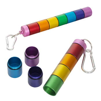 Removable Pill Box with 7 Divisible Compartments