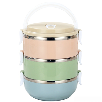 2100ml 304 Stainless Steel Thermal Lunch Box